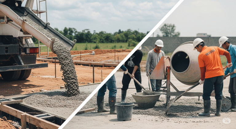 beton ready mix adalah - beton site mix - jenis beton