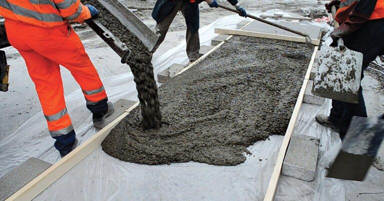 campuran beton - campuran beton cor - komposisi campuran beton SNI