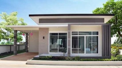 rumah tanpa atap genteng - rumah minimalis - rumah modern