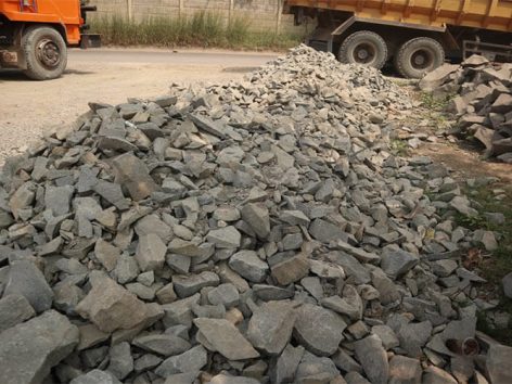 ukuran batu makadam, harga batu makadam, jalan batu makadam